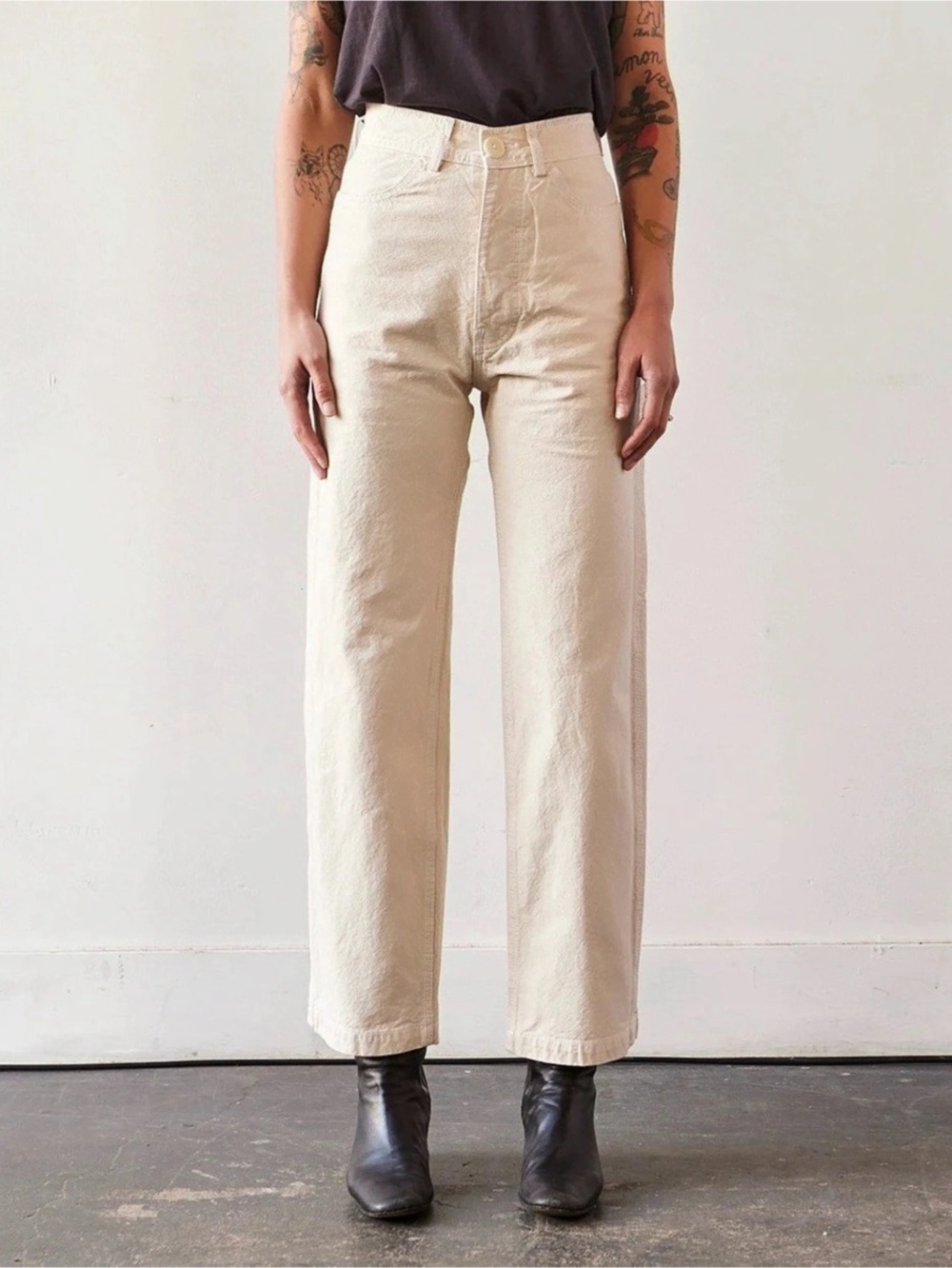 Jesse Kamm Handy Pants in Natural Size 2